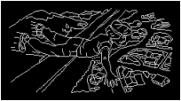 Dibujo de B/N a Color
