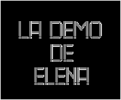 LDDE: Animaci�n nombre de la demo