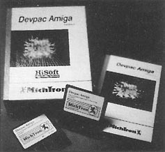 El paquete de programacion Devpac Amiga /versi�n 2)
