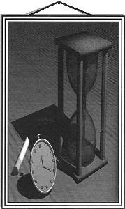 Pitillo, reloj, reloj de sol - 33 Kb