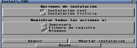 YAM: Siguiente ventana