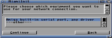 MiamiInit: controlador del Serie