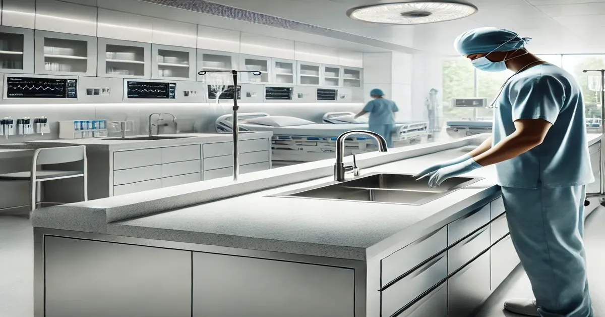 medical countertop designs